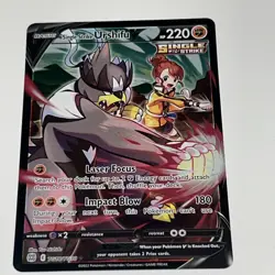 Single Strike Urshifu V TG18/TG30 Pokemon Card - Sw&Sh Brilliant Stars set - NM - Image 1