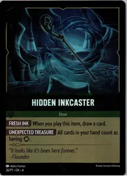 Hidden Inkcaster - Promo - Disney Lorcana Promo Cards - 36 - NM - Foil - Image 1