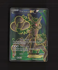 Trevenant EX 145/160 Primal Clash Full Art Ultra Rare Holo Pokemon Card DMG - Image 1