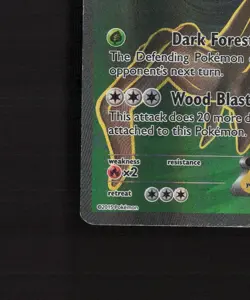 Trevenant EX 145/160 Primal Clash Full Art Ultra Rare Holo Pokemon Card DMG - Image 5