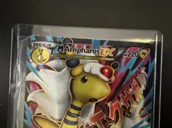 Mega Ampharos EX Full Art 88/98 Pokemon Card Ancient Origins Near Mint Minus NM- - Image 2