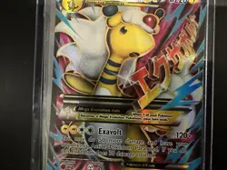 Mega Ampharos EX Full Art 88/98 Pokemon Card Ancient Origins Near Mint Minus NM- - Image 3