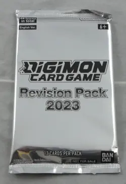 Digimon Card Game TCG 12-Card 2023 Revision Pack - Image 1