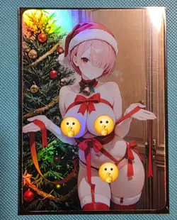 Beautiful Waifu Card - Ram- Goddess ACG Custom DIY Fan Art Card - Image 1