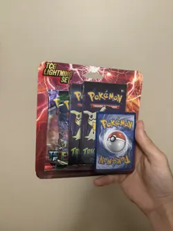 Pokemon TCG Lightning Set Packs with 1 Bonus Card Sealed. Evolving skies - Image 4