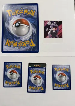Pokemon Team Rocket's Mewtwo ex Box Promo Card Set - (SVP 205 Black Star Promo) - Image 5