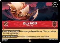 Jolly Roger - Hook's Ship (27) [Promo Cards] Near Mint Cold Foil - Image 1