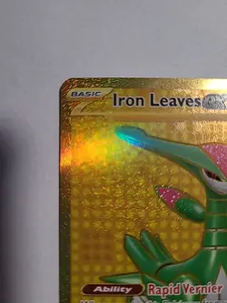 Pokemon Iron Leaves EX 213/162SV05: Temporal Forces Holo Card NM Condition - Image 2