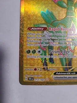 Pokemon Iron Leaves EX 213/162SV05: Temporal Forces Holo Card NM Condition - Image 4