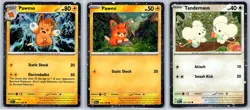 Pawmi/Pawmo/Tandemaus - Cosmos Holo - Paldea Adventure Chest Promo Pokemon Card - Image 1