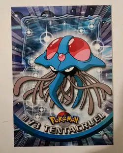 Topps 1999 Tentacruel 73 Blue Logo Pokemon Card - Image 1