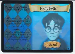 Harry Potter TCG Base Set Harry Potter Foil 8/116 RARE CARD - Image 1
