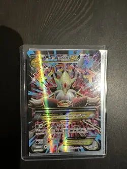 Mega Alakazam EX Full Art 118/124 Pokemon Card Fates Collide Near Mint Minus NM- - Image 1