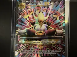 Mega Alakazam EX Full Art 118/124 Pokemon Card Fates Collide Near Mint Minus NM- - Image 3