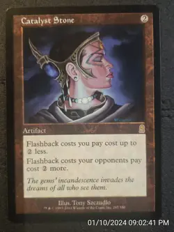 Catalyst Stone Odyssey UN-PLAYED NM Rare MAGIC THE GATHERING CARD (DS3D1C3) - Image 1