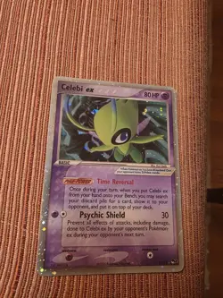Celebi Ex 17/17 Pop Series Set Holo Pokemon Card TCG MP - Image 1