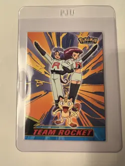 Pokemon Advanced Topps Team Rocket Regular Banned Card 5 Near Mint Condition - Image 1