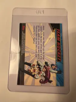 Pokemon Advanced Topps Team Rocket Regular Banned Card 5 Near Mint Condition - Image 2