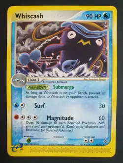 Whiscash 48/97 - EX Dragon Set - Pokemon Ereader Card - Near Mint Condition - Image 1