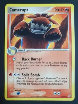 Camerupt 4/107 - EX Deoxys Set - Pokemon Card - Excellent Condition - Image 1