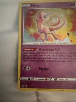 Pokemon TCG Mew Celebrations Holo Rare Card 011/025 Near Mint/Mint Condition - Image 4