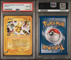 Elekid 009/147 Aquapolis Regular for sale online - Image 2