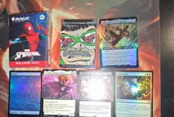 MTG Spiderman Lot. Welcome Deck (Unopened) With Some Rare And Mythic Cards. - Image 3