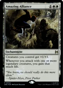 MTG Amazing Alliance Foil NM Marvel's Spider-Man: Eternal-Legal Magic - Image 1