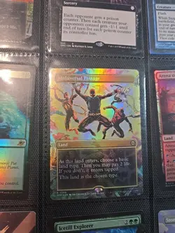 x1 Multiverse Passage | Marvel’s Spider-Man (206) | Borderless | Foil | NM - Image 1