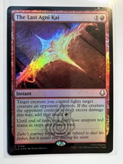 MTG Avatar: The Last Airbender, The Last Agni Kai - Foil - Image 1