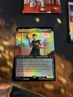 The Cabbage Merchant Extended Art Foil ATLA UB Magic The Gathering - Image 2