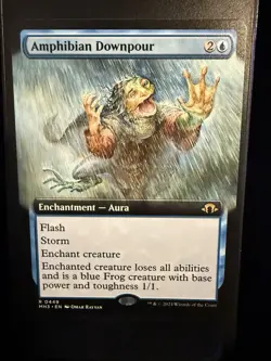 MTG Amphibian Downpour (Extended Art) [Modern Horizons 3] Near Mint Magic - Image 1