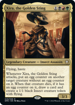 x1 Xira, the Golden Sting R MTG Commander: Dominaria United M/NM, English - Image 1