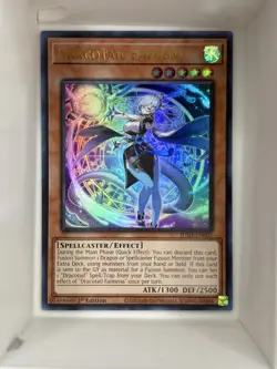 Yu-Gi-Oh! - Dracotail Faimena JUSH-EN002 Justice Hunters 1st Edition - Image 1
