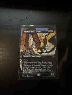 Ancient Brass Dragon (Borderless) Commander Legends: Battle for Baldur's Gate... - Image 1