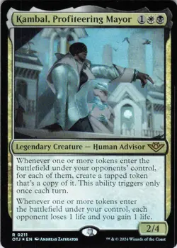 MTG Kambal, Profiteering Mayor (211) | NM Foil | Outlaws Thunder Junction {OTJ} - Image 2