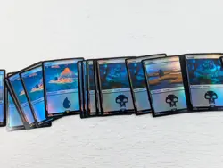 MTG - 324 Foil Lands - 225 Basic / 76 Full Art / 23 Surge Foil - FREE S&H - NR! - Image 2