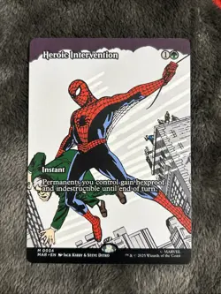 MTG: Marvel's Spider-Man - Heroic Intervention - Source Material - #0034 - M/NM - Image 1