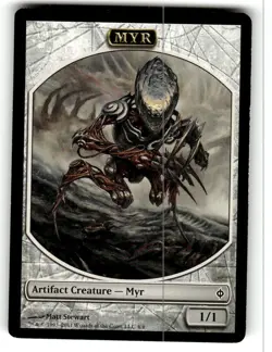 New Phyrexia Myr Token #4 Magic the Gathering MGT - Image 1