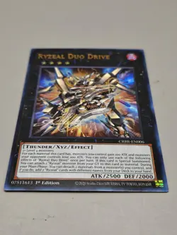 Near Mint, English - 1 x MTG Ryzeal Duo Drive - CRBR-EN006 - Ultra Rare - 1st Ed - Image 1