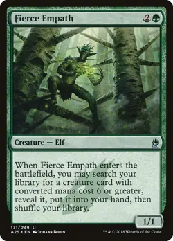 1x Fierce Empath NM Eng MTG - Masters 25 - Image 1