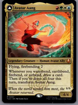 Avatar Aang (Regular) #0207 MTG Avatar: The Last Airbender Mythic English - NM/M - Image 1