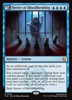 Secret of Bloodbending - Avatar - TLA MTG - Image 1