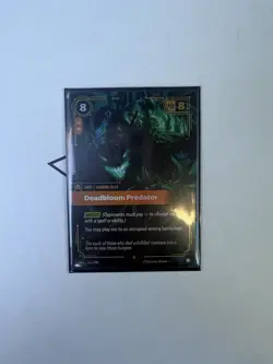 Riftbound Origins Deadbloom Predator Epic Foil 161/298 - Image 1