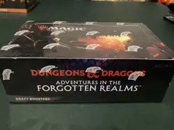 Magic the Gathering MTG D&D Adventures In The Forgotten RealmsDraft Booster Box - Image 1