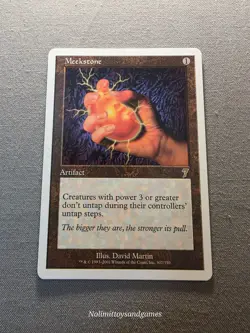 MTG 7th Edition Meekstone Magic The Gathering Rare - Image 1