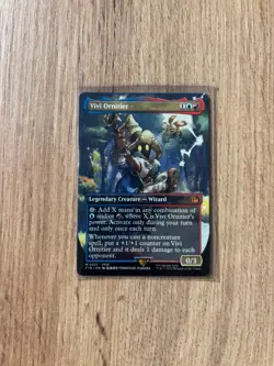 Vivi Ornitier 0321 Borderless Final Fantasy FIN MTG NM - Image 1