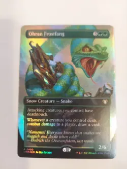 Ohran Frostfang (Borderless) Commander Masters Foil - Image 1