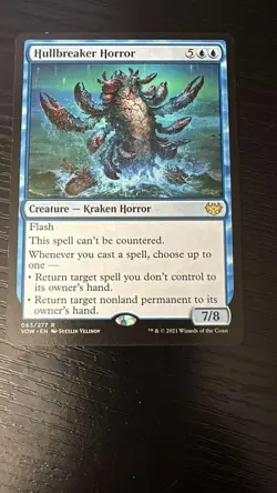 Magic: The Gathering Innistrad Crimson Vow Hullbreaker Horror #63/277 - Image 1