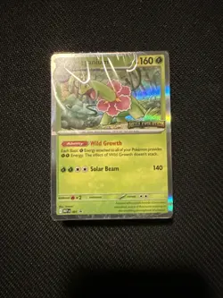Meganium 001 Pokemon TCG Mega Evolution Build and Battle Deck - Image 1